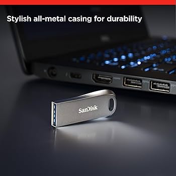 Amazon.com: SanDisk 128GB Ultra Luxe USB 3.1 Gen 1 Flash